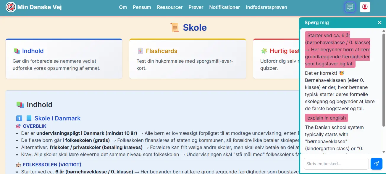 Spørg-mig Bot